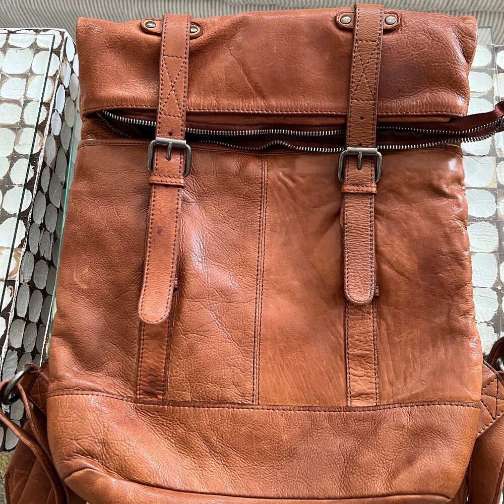 Vilenca Holland Large Leather Backpack